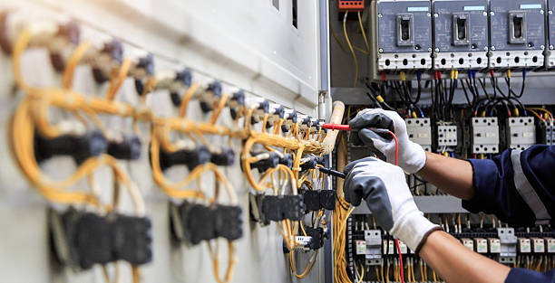 Professional Electrician technician working in New Hyde Park, NY